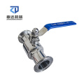 Sanitary ball valve internal threaded external threaded stainless steel globe valve manual spanner ball valve